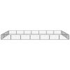 24-Panel Dog Playpen Black 39.4"x19.7" Powder-coated Steel